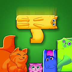 Скачать Block Puzzle Cats [Взлом Бесконечные деньги] APK на Андроид