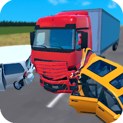Скачать Truck Crash Simulator Accident [Взлом Много денег] APK на Андроид