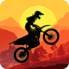 Скачать Sunset Bike Racer - Motocross [Взлом Бесконечные монеты] APK на Андроид