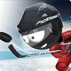 Скачать Stickman Ice Hockey [Взлом Бесконечные деньги] APK на Андроид