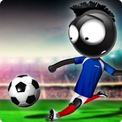 Скачать Stickman Soccer 2016 [Взлом Много монет] APK на Андроид