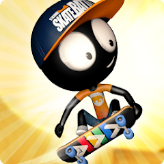 Скачать Stickman Skate Battle [Взлом Много денег] APK на Андроид
