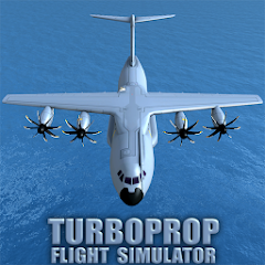 Скачать Turboprop Flight Simulator 3D [Взлом Много денег] APK на Андроид