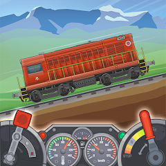 Скачать Train Simulator: поезд игра 2D [Взлом Много денег] APK на Андроид
