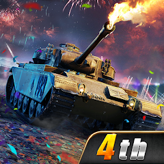 Скачать Furious Tank: War of Worlds [Взлом Много монет] APK на Андроид