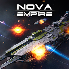 Скачать Nova Empire: космическая MMO [Взлом Много монет] APK на Андроид