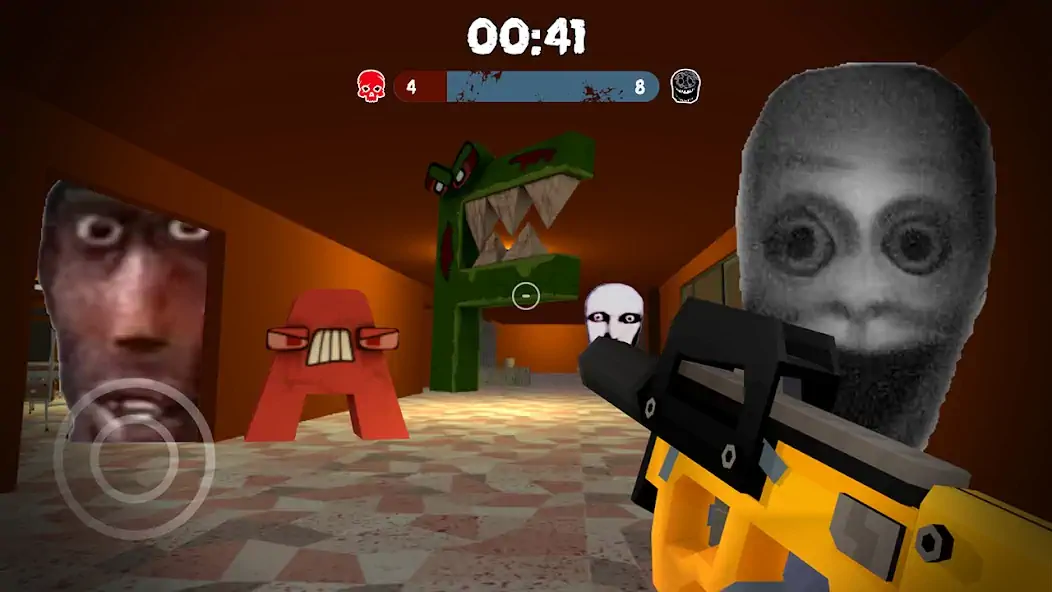 Скачать Horror Meme Face: Survival FPS [Взлом Много монет] APK на Андроид