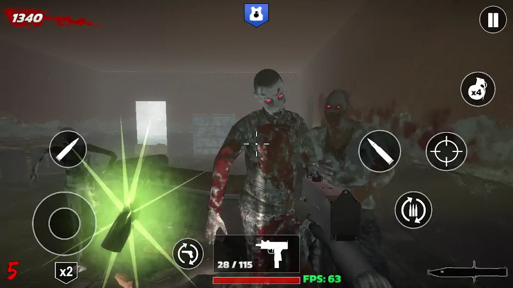 Скачать Dead On Duty (Zombie Shooter) [Взлом Бесконечные монеты] APK на Андроид