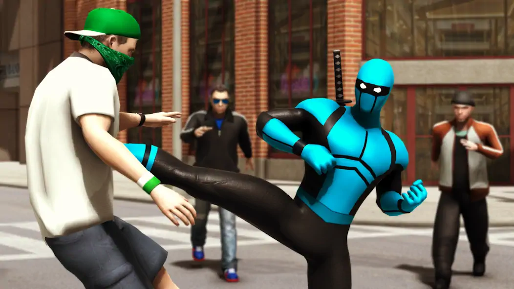 Скачать Blue Ninja : Superhero Game [Взлом Много монет] APK на Андроид