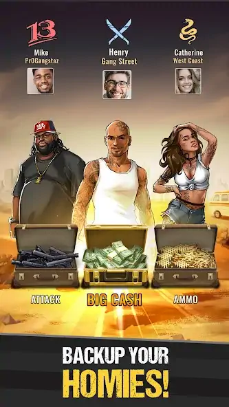 Скачать The Gang: Street Wars [Взлом Бесконечные деньги] APK на Андроид