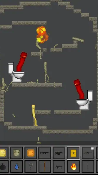 Скачать Skibidi Toilet Mods Melon [Взлом Много денег] APK на Андроид