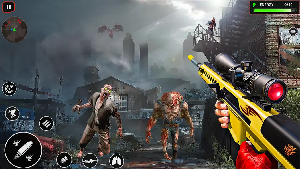 Скачать Zombies shooting offline Game [Взлом Много денег] APK на Андроид