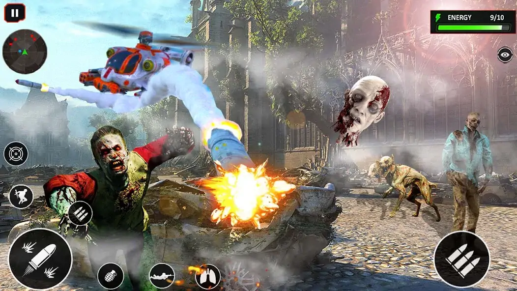 Скачать Zombies shooting offline Game [Взлом Много денег] APK на Андроид