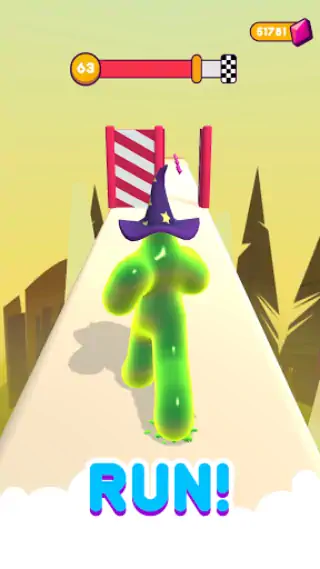 Скачать Blob Runner 3D [Взлом Много денег] APK на Андроид