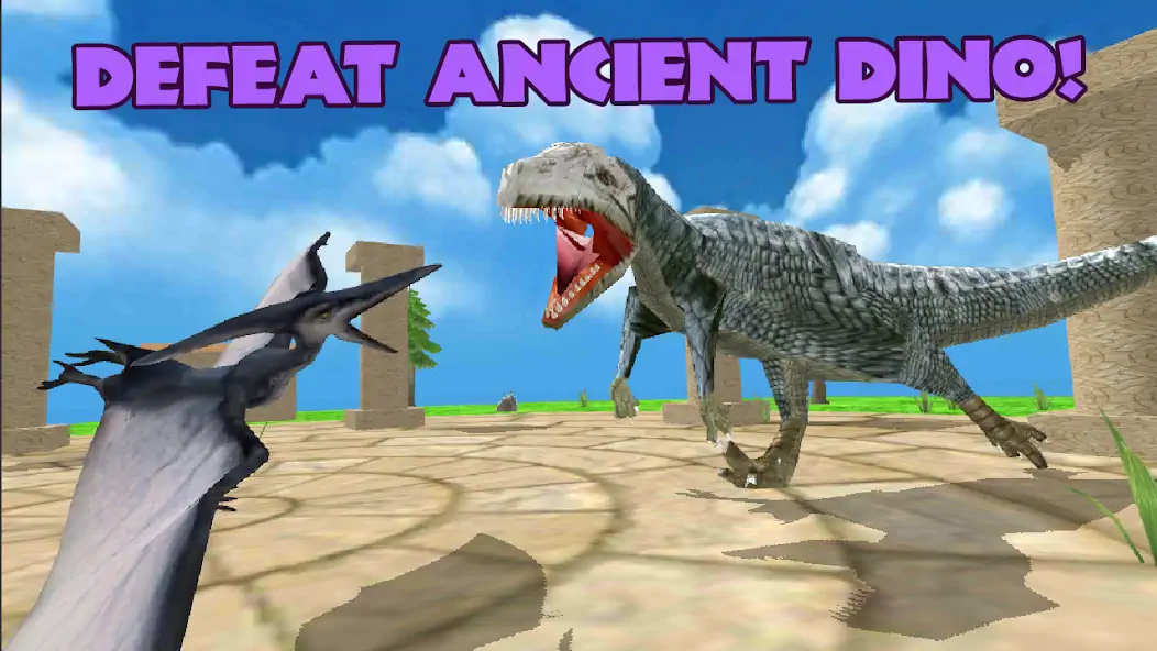 Скачать Dino Battle Arena Lost Kingdom [Взлом Много денег] APK на Андроид