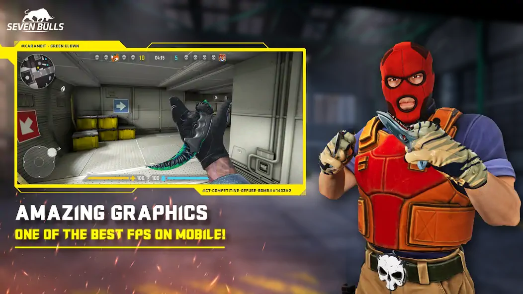 Скачать Counter Attack Multiplayer FPS [Взлом Много денег] APK на Андроид