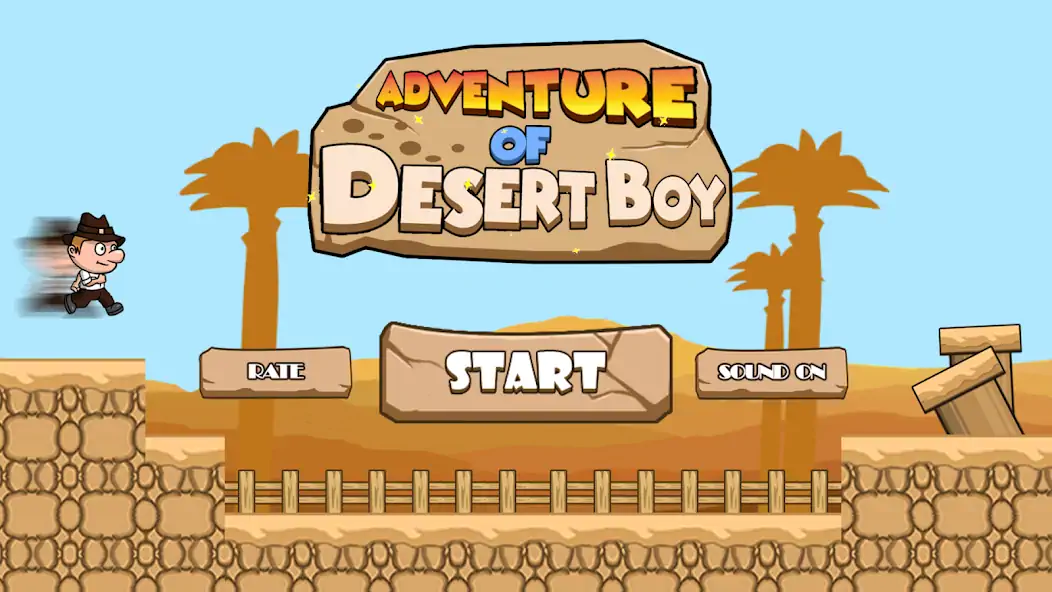 Скачать Ted Adventure of Desert Boy [Взлом Много монет] APK на Андроид