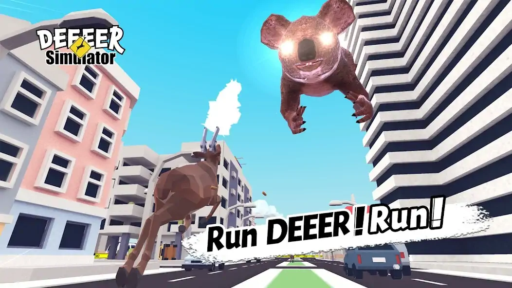 Скачать DEEEER Simulator:Modern World [Взлом Бесконечные монеты] APK на Андроид