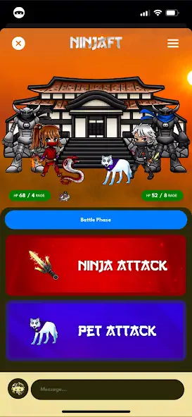 Скачать NinjaFT - 1v1 NFT Battles [Взлом Бесконечные монеты] APK на Андроид