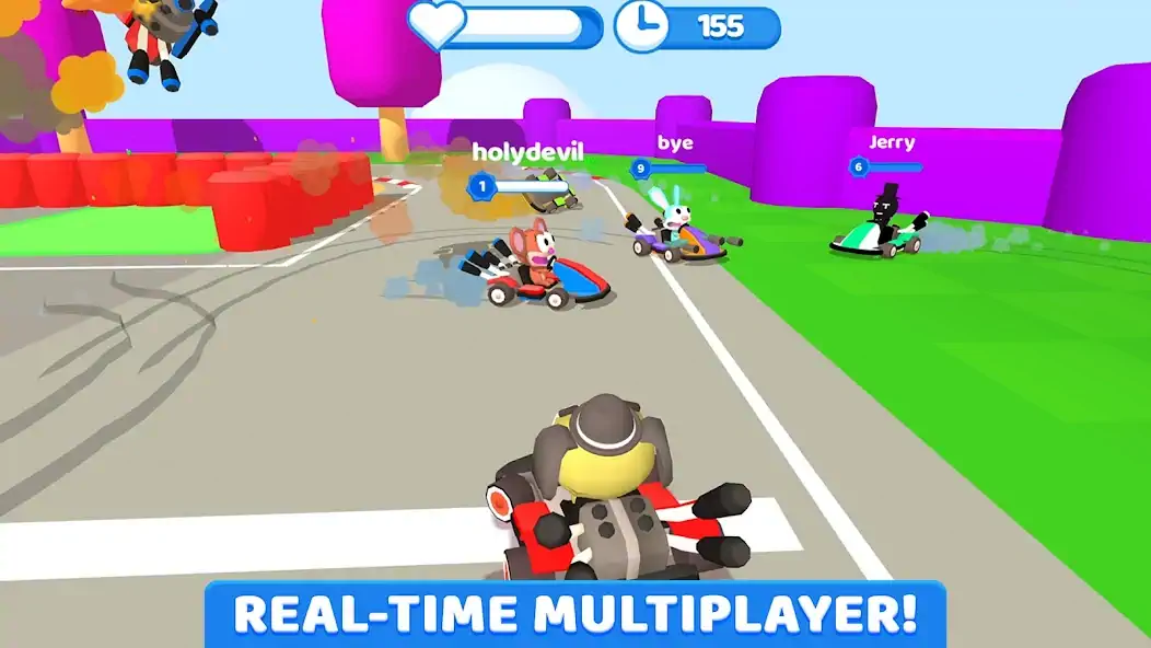 Скачать SmashKarts.io [Взлом Много денег] APK на Андроид