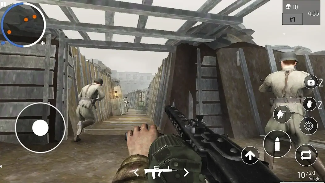 Скачать World War 2 Shooter оффлайн [Взлом Бесконечные монеты] APK на Андроид