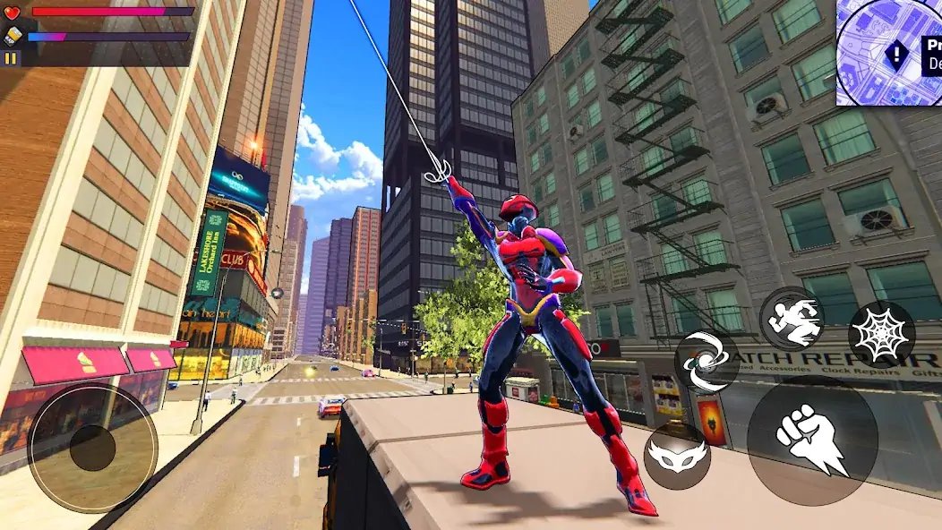 Скачать Spider Hero:Super City Hero [Взлом Много денег] APK на Андроид