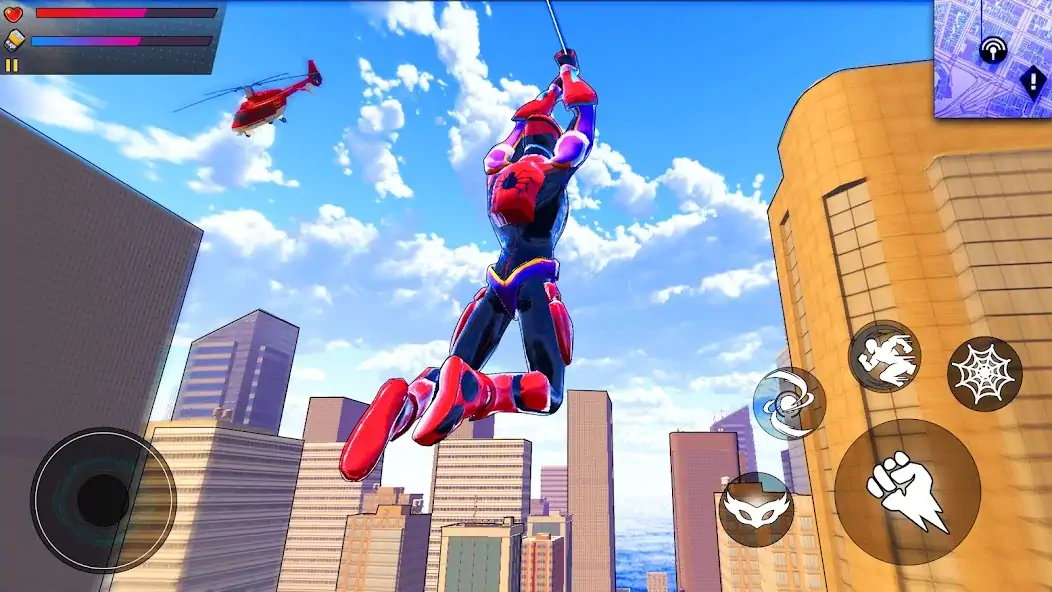 Скачать Spider Hero:Super City Hero [Взлом Много денег] APK на Андроид