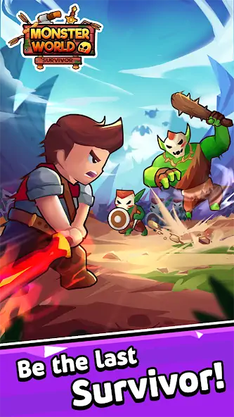 Скачать Monster World: Survival.io [Взлом Бесконечные монеты] APK на Андроид