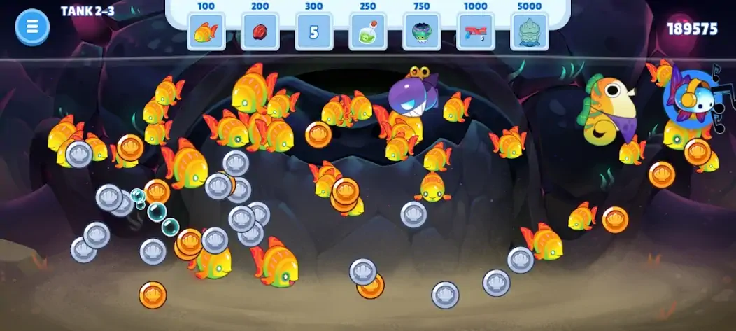 Скачать Aquarium Feeding Fish World [Взлом Много монет] APK на Андроид