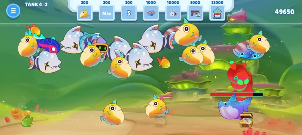 Скачать Aquarium Feeding Fish World [Взлом Много монет] APK на Андроид