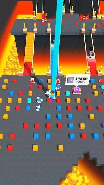 Скачать Craft Bridge Race [Взлом Бесконечные деньги] APK на Андроид