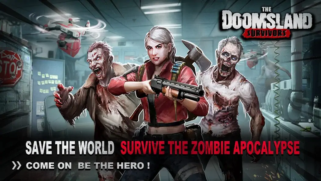 Скачать The Doomsland: Survivors [Взлом Много монет] APK на Андроид