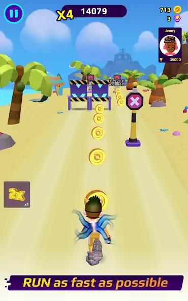 Скачать PKXD Runner [Взлом Бесконечные деньги] APK на Андроид