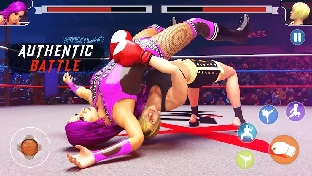 Скачать Juegos de lucha 3D Chicas 2023 [Взлом Бесконечные деньги] APK на Андроид