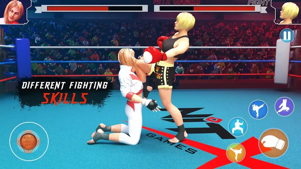 Скачать Juegos de lucha 3D Chicas 2023 [Взлом Бесконечные деньги] APK на Андроид