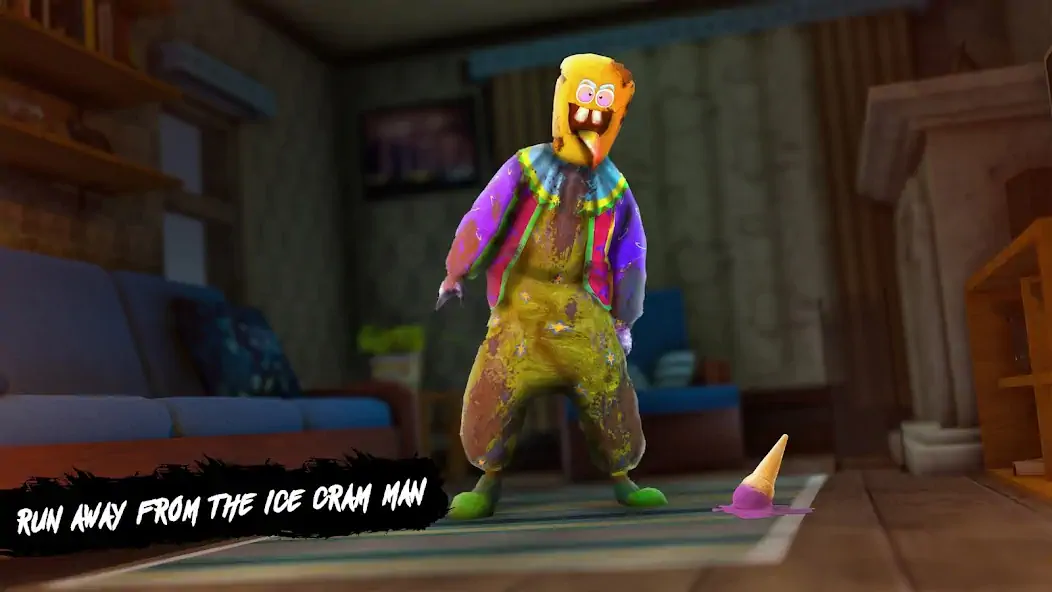 Скачать Crazy Ice Scream Freaky Clown [Взлом Бесконечные монеты] APK на Андроид