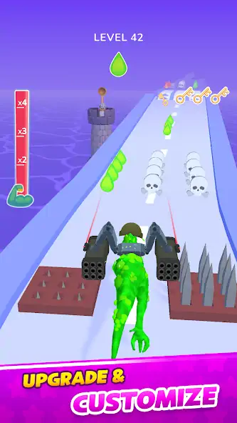 Скачать Dino Evolution Run 3D [Взлом Много монет] APK на Андроид