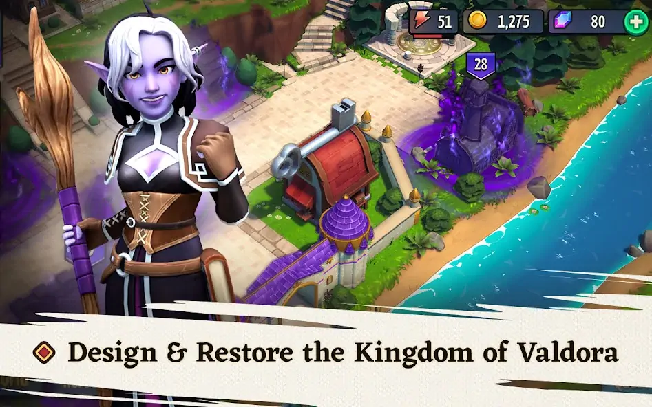 Скачать Shadows of Valdora: Action RPG [Взлом Бесконечные деньги] APK на Андроид