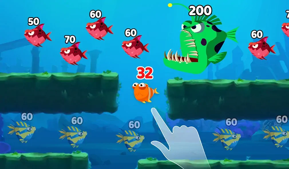 Скачать Fish Town IO: Mini Aquarium [Взлом Бесконечные деньги] APK на Андроид