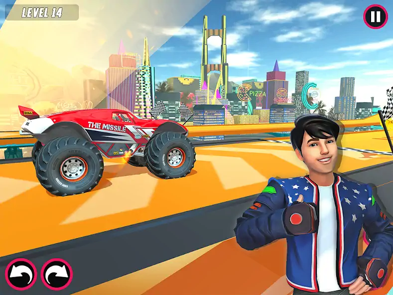 Скачать Monster Truck Stunt-Derby Game [Взлом Бесконечные деньги] APK на Андроид