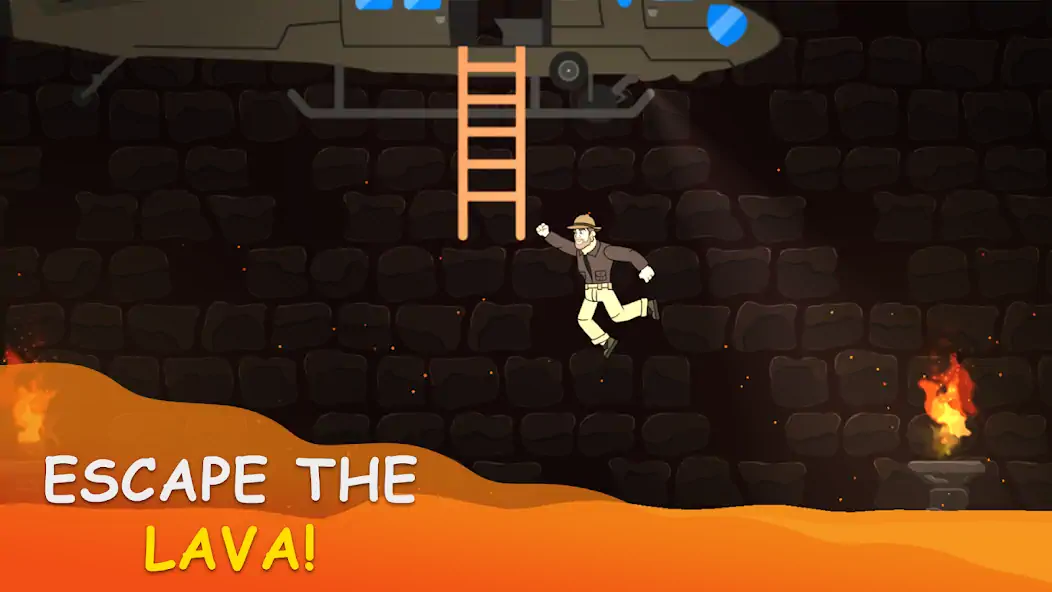 Скачать Volcano Escape [Взлом Много денег] APK на Андроид