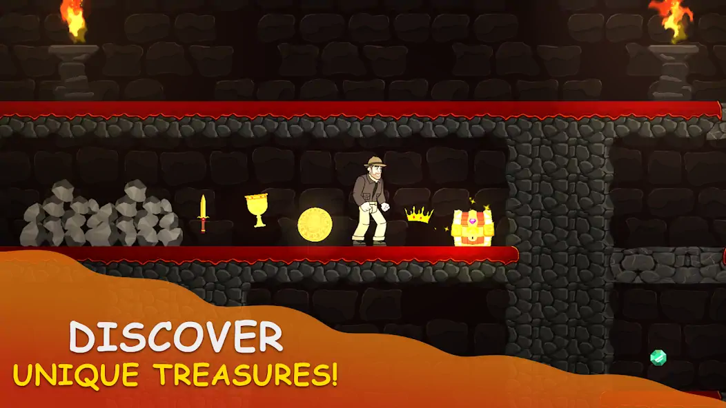 Скачать Volcano Escape [Взлом Много денег] APK на Андроид