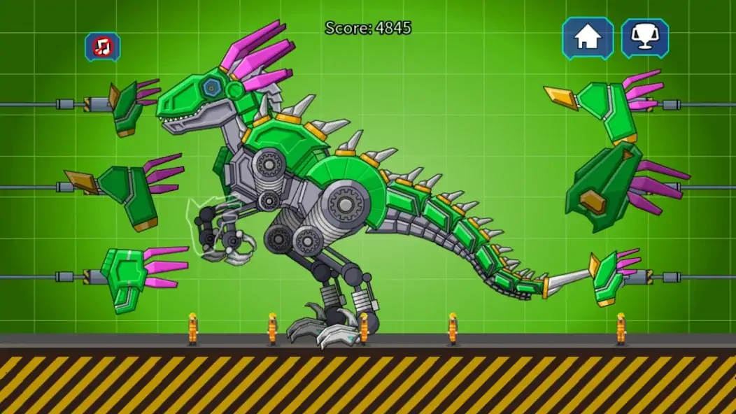 Скачать Velociraptor Rex Dino Robot [Взлом Много денег] APK на Андроид