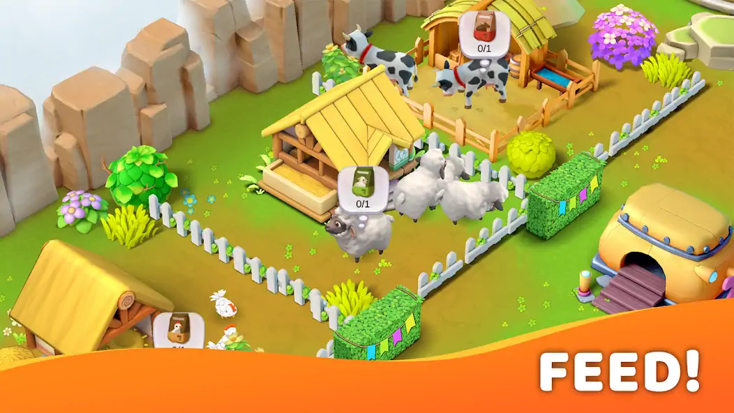 Скачать Island Farm Adventure [Взлом Бесконечные монеты] APK на Андроид