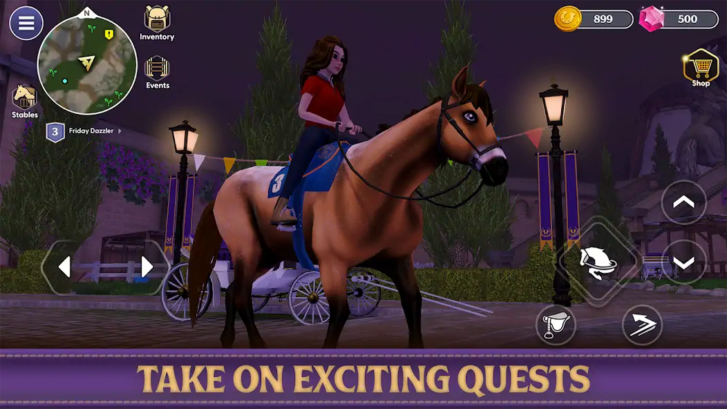 Скачать Star Equestrian - Horse Ranch [Взлом Много монет] APK на Андроид