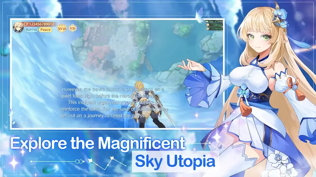 Скачать Sky Utopia [Взлом Бесконечные монеты] APK на Андроид