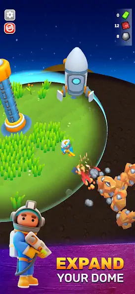 Скачать Terradome 3D [Взлом Бесконечные деньги] APK на Андроид