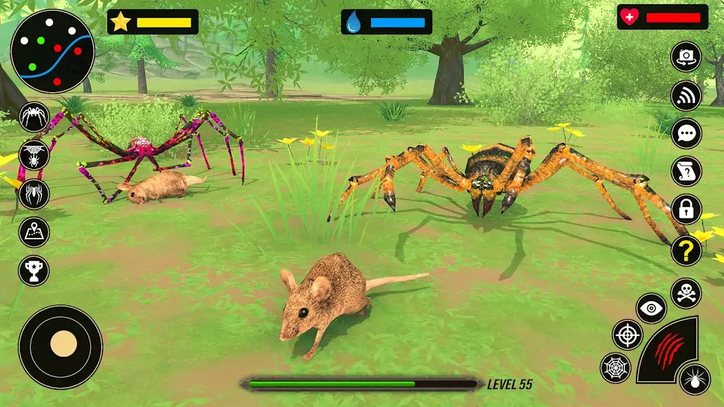 Скачать Spider Simulator : Spider Game [Взлом Бесконечные монеты] APK на Андроид