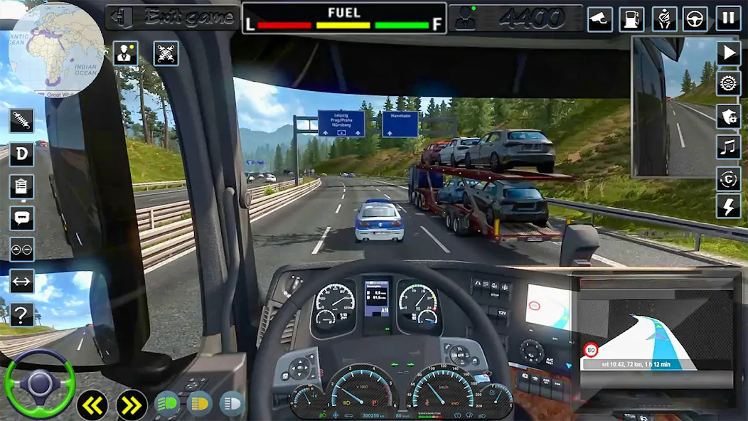 Скачать Truck Simulator Америка США [Взлом Бесконечные деньги] APK на Андроид