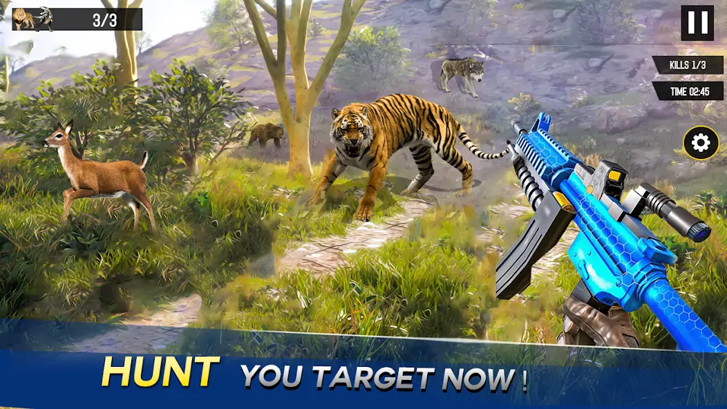 Скачать Sniper Animal Shooting Games [Взлом Много монет] APK на Андроид